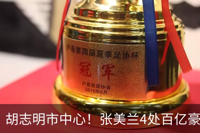 胡志明市中心！张美兰4处百亿豪宅今日开拍！总价超3750亿越南盾，近亿人民币